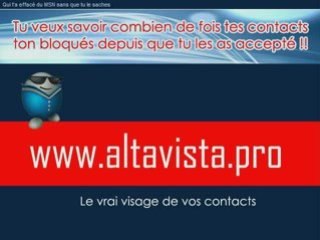 www.altavista.pro Descargar list contacts blockchecker