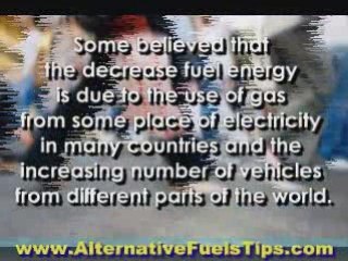 The Use of Alternative Fuels Expansion