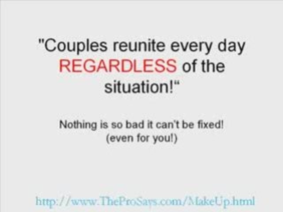 Get Back With Ex- Get Your Boyfriend Back - Guaranteed!