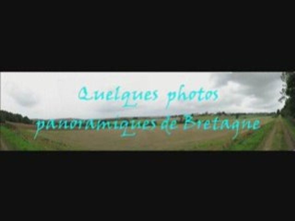 Photos panoramiques  en Bretagne,  Morbihan