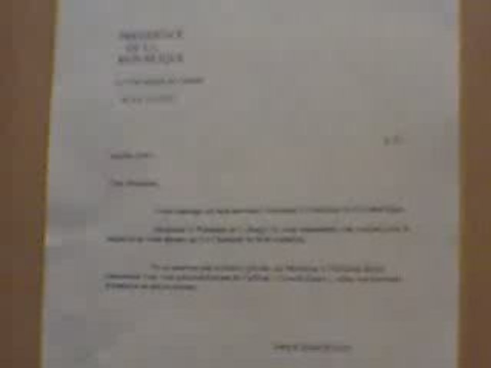 DOCUMENT ELYSEE,KOWEIT GATE,24/10/2006