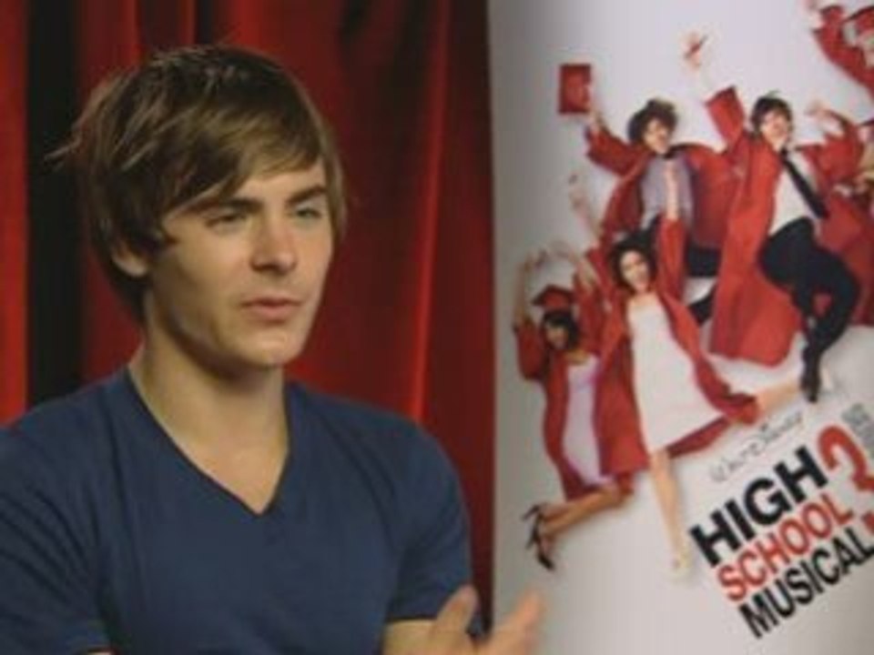 Zac Efron talks about leaving High School Music...