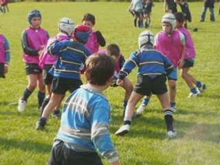 US Vinay L'école de rugby et leurs ainés !!!