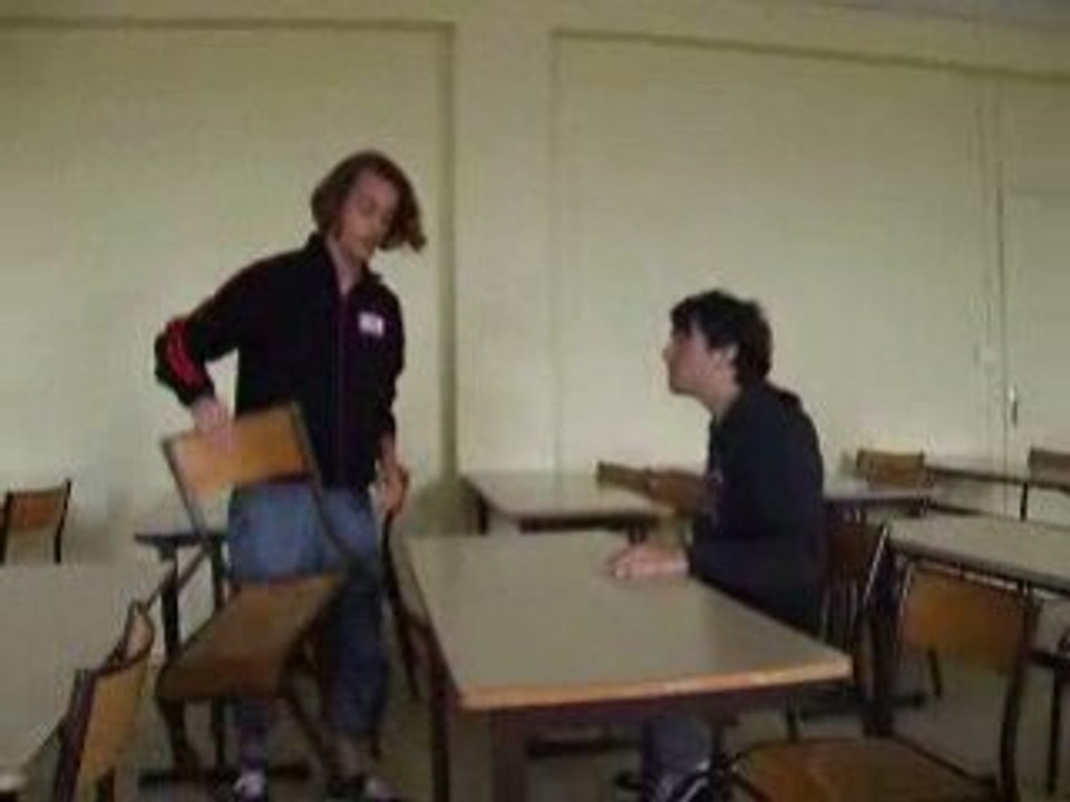 Cours d'allemand, prof : enrique