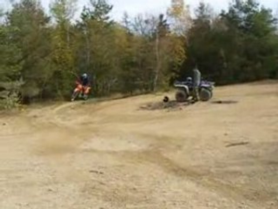 will (moi) lors d'une sortie enduro