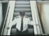 Hilarious Tumble Down Escalator Stairs