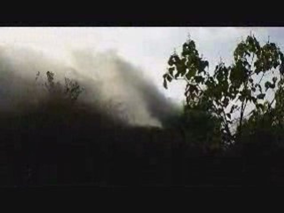 Incendie a crest