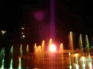 Spectacle de nuit au futuroscope