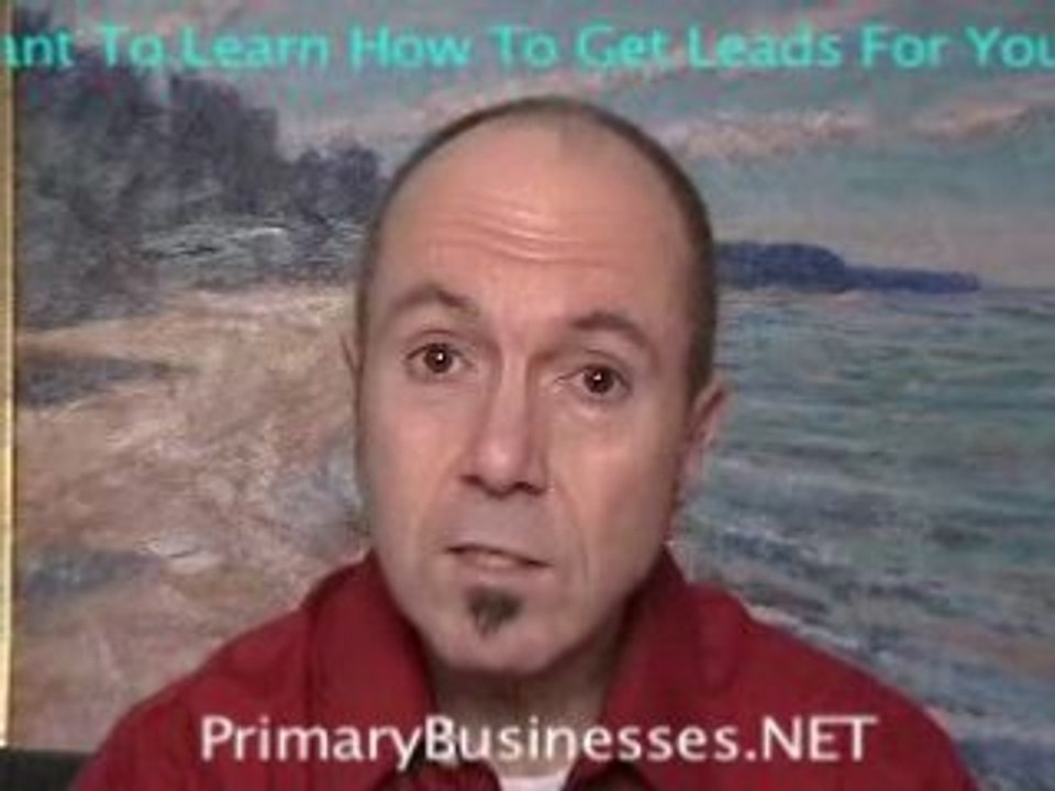 Generate Your Own Sales Leads