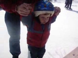 1er coup de patin pour Noah