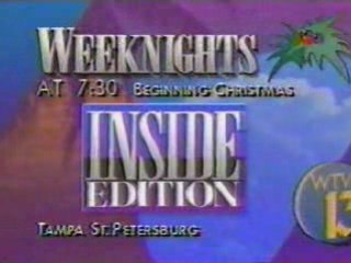 WTVT Tampa "Inside Edition" New Time ID 1989