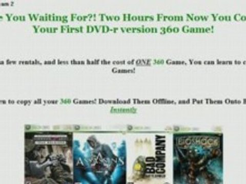 Burning Copying Xbox 360 Games Mod Chip