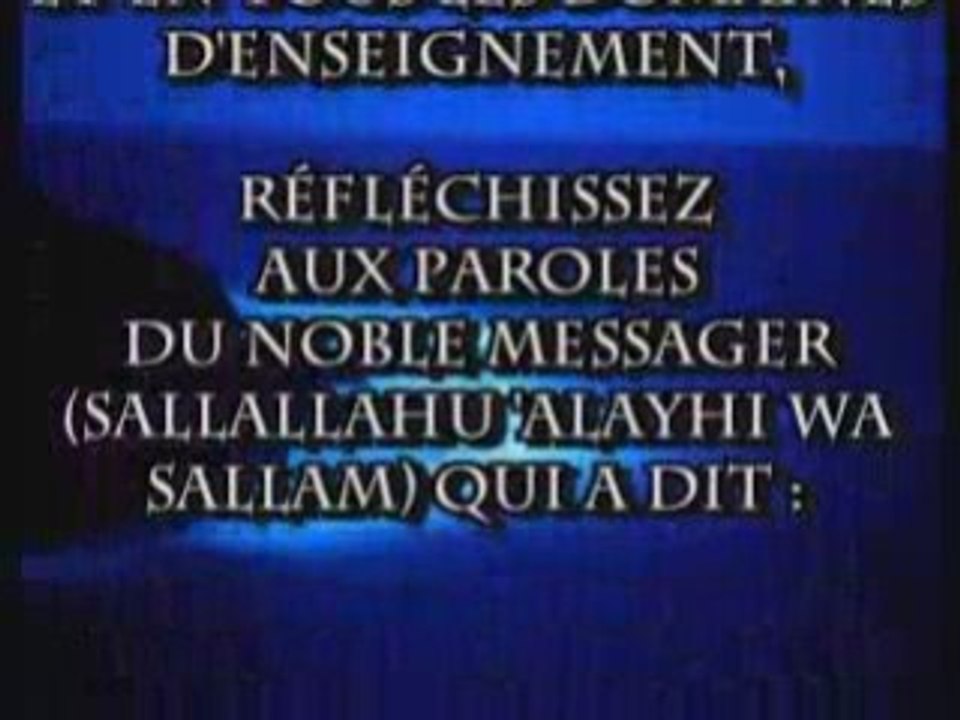 Nasiha Cheikh Rabi' Al Madkhali    A VOIR