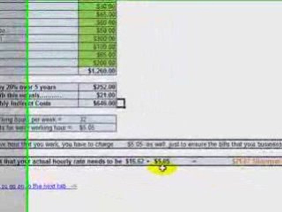 Free & easy jewelry pricing sheet