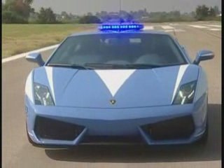 Lamborgini gallardo - polizia