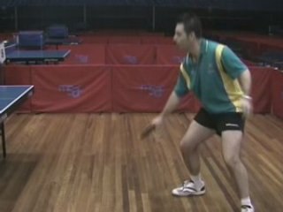 Table Tennis Backhand Chop