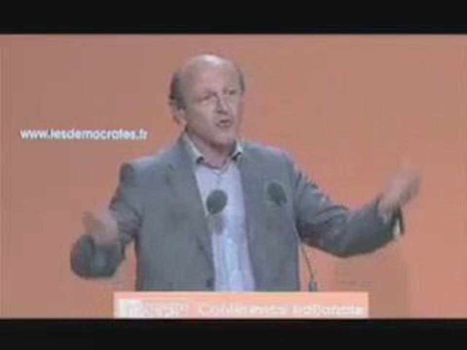 Intervention Jean-Luc Bennahmias conf. nat. 26.10.08