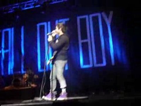 Fall Out Boy a lille (Pete parle)