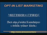 Optin list building and email marketing strategies