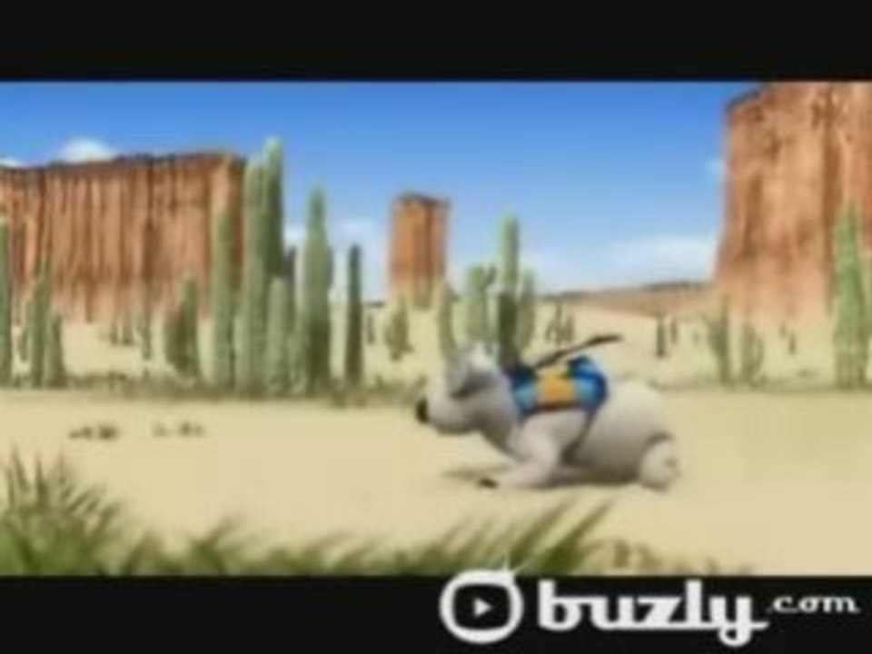 DESSIN ANIME Ours VS Cactus