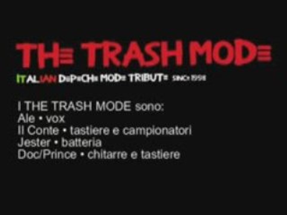 THE TRASH MODE LIVE