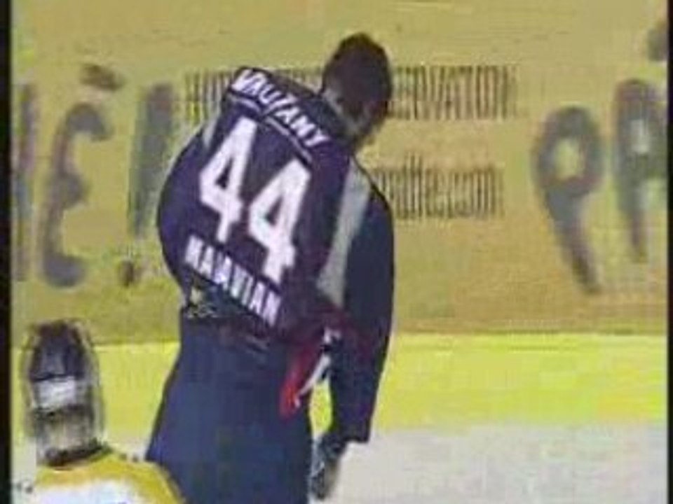 Bagarre Grenoble - Rouen