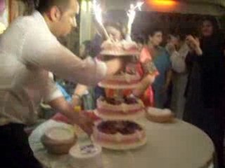 les gateaux du mariage