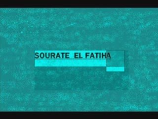 (coran)Sourate el fatiha avec al mischawi