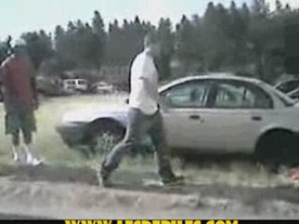jackass vs poteau