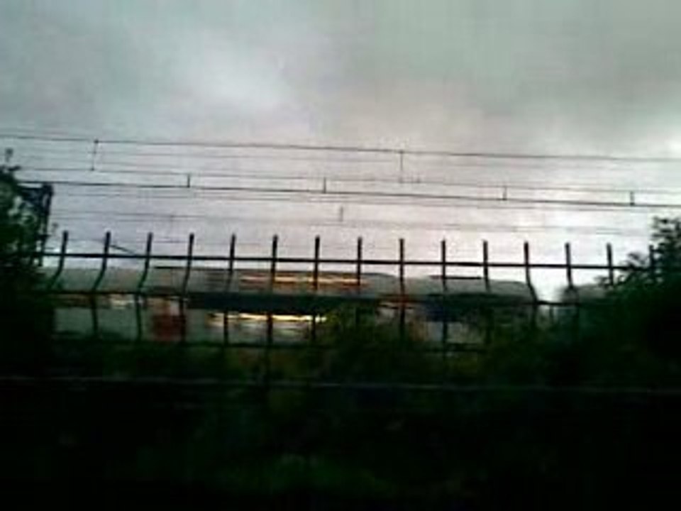 caillase du train