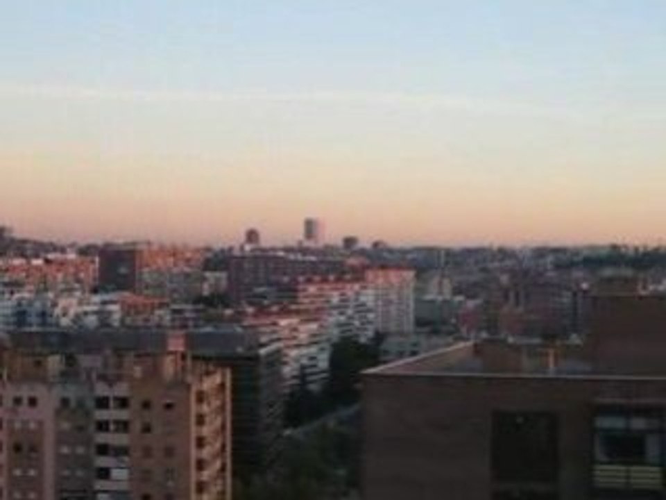 ATARDECER OTOÑAL EN MADRID