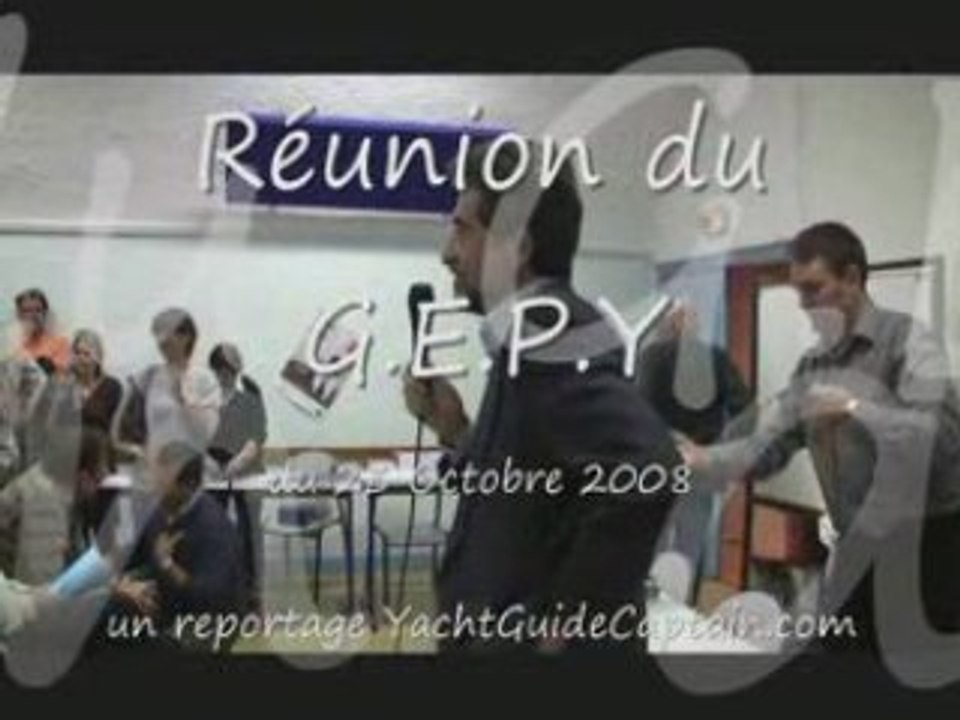 Réunion du G.E.P.Y. octobre 2008