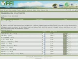 configurar autoenvio en back office de (FFI)