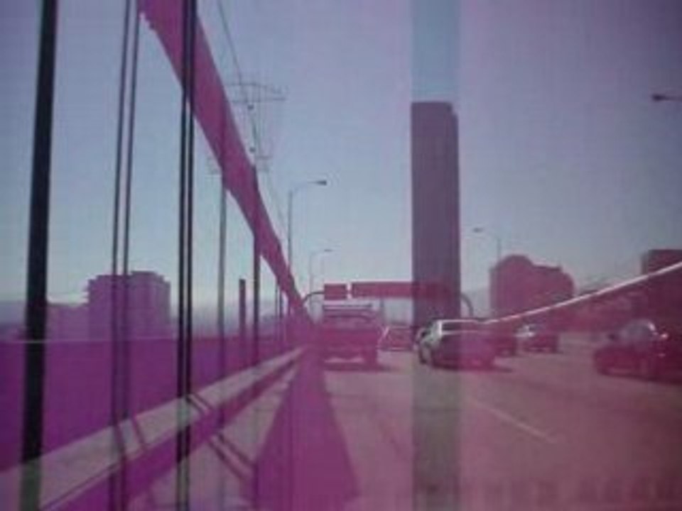 Bay Bridge into SF