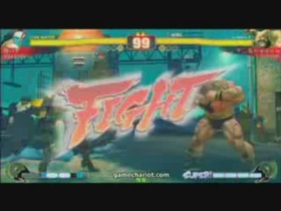 Street Fighter 4 : Véga vs Zangief