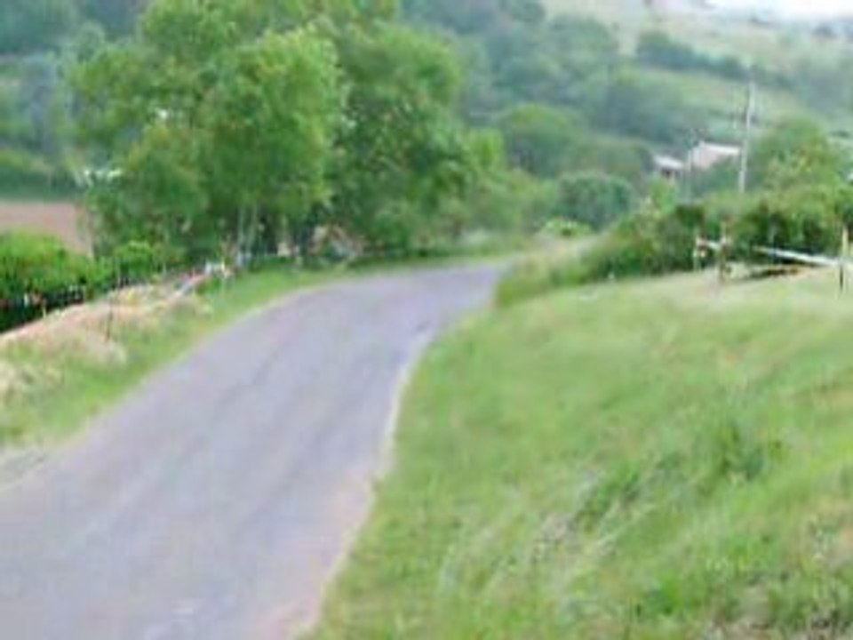 Rallye des vins macon passage sous la pluie