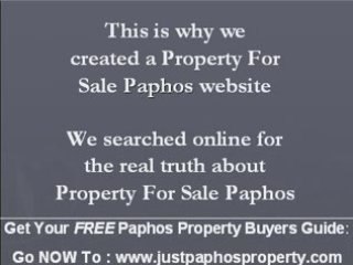 Property For Sale Paphos