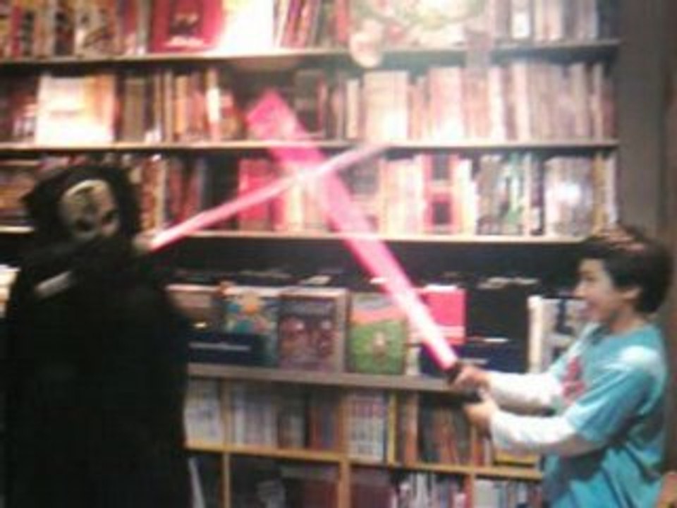 Paulo combat un Sith (2/2)