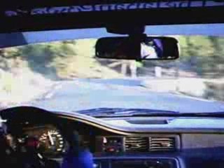 Rallye de Sarrians 2008, ES8 en Civic Gr N