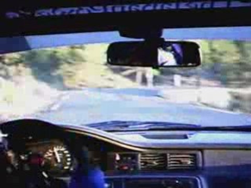 Rallye de Sarrians 2008, ES8 en Civic Gr N