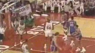 NBA BASKETBALL - Mickael Jordan dunks