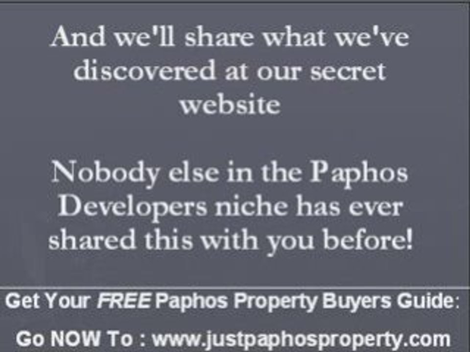 Estate Agents Paphos