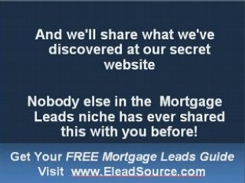 Refinance Leads