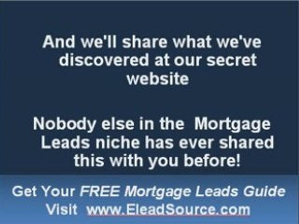 Refinance Leads