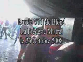 Rando VTT de Blond la Frédéric Mistra, le 26 Octobre 08 (1)