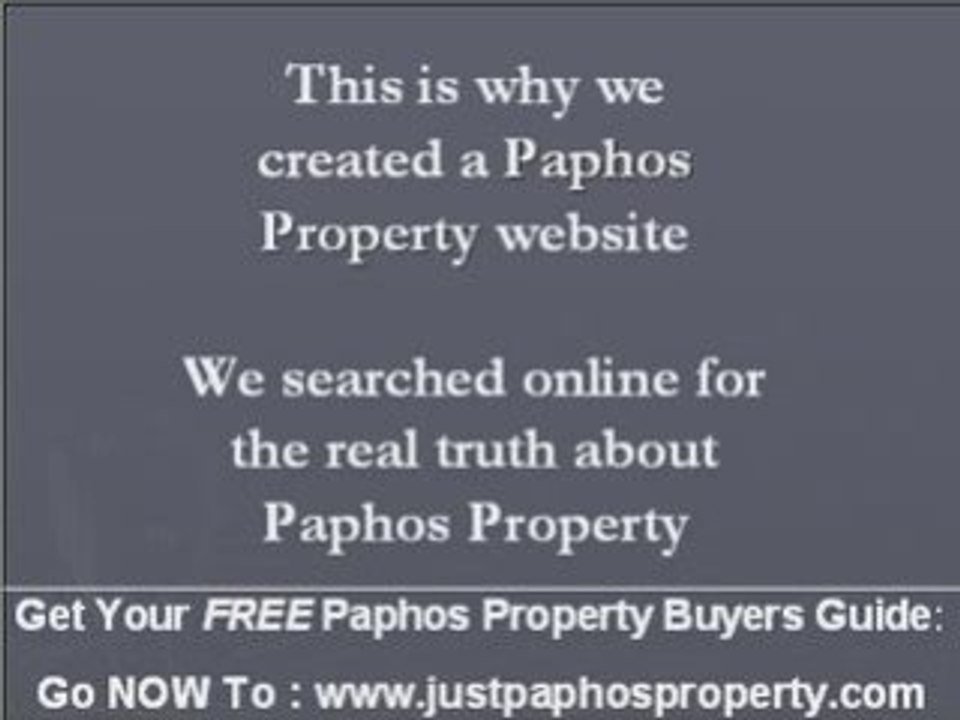 Property For Sale Paphos