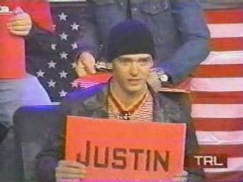 Justin Timberlakale NSYNC MTV TRL