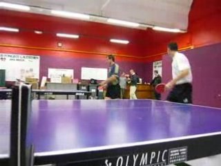 Jérémy Rousseau, champion de tennis de table handisport