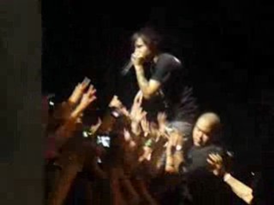 Fall Out Boy a lille (fin, Pete dans le public)