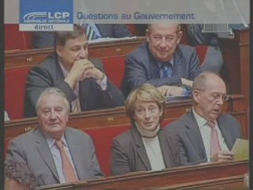 Réponse à SArkozy AN groupe SRC